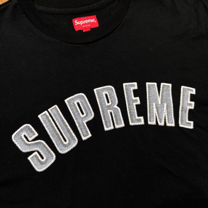 Supreme Printed Arc S/S Top Black (Display Item)