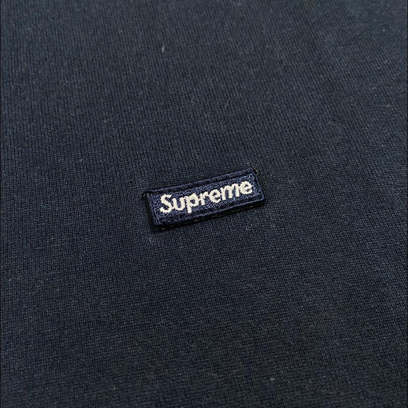 Supreme Small Box Tee SS Navy (Used)