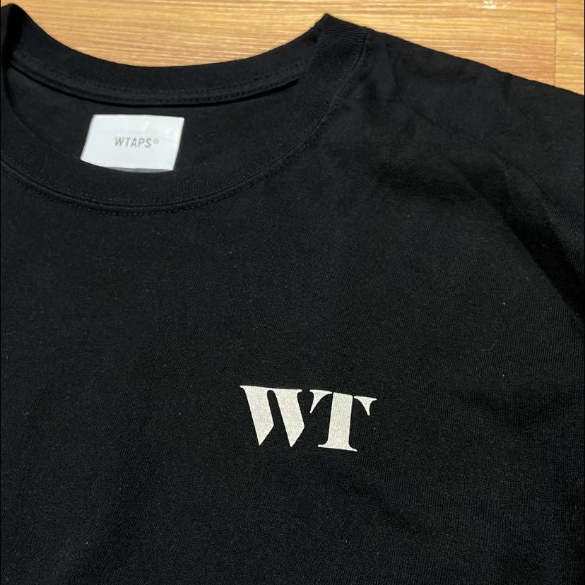 WTAPS WRANGLER SS / COTTON. TEE (Made in Japan🇯🇵) Black (Display Item)
