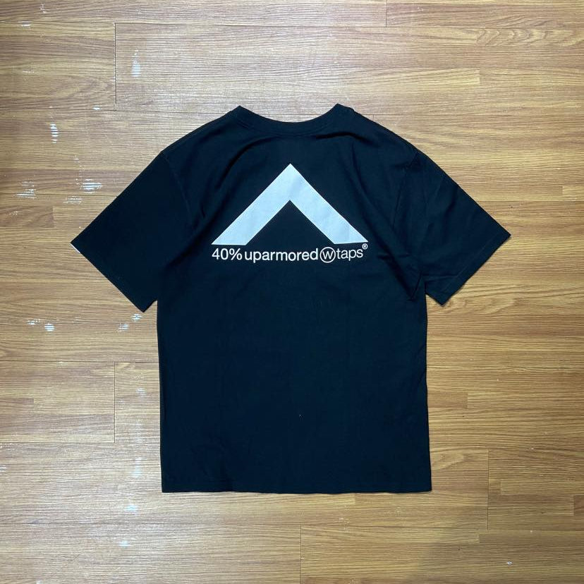 トップス WTAPS 40PCT Uparmored / SS /Cotton Black WTAPS 40% UPARMORED SS / COTTON. TEE (Made in Japan🇯🇵) Black