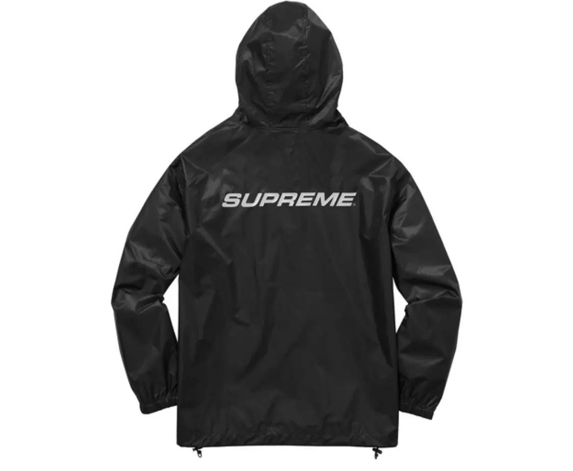 Supreme Package Ripstop Pullover Jacket (With Packable Bag) Black