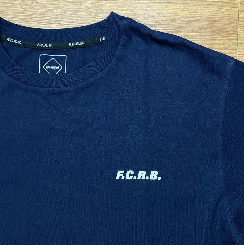 F.C.Real Bristol (FCRB) Emblem Tee Navy (Display Item)
