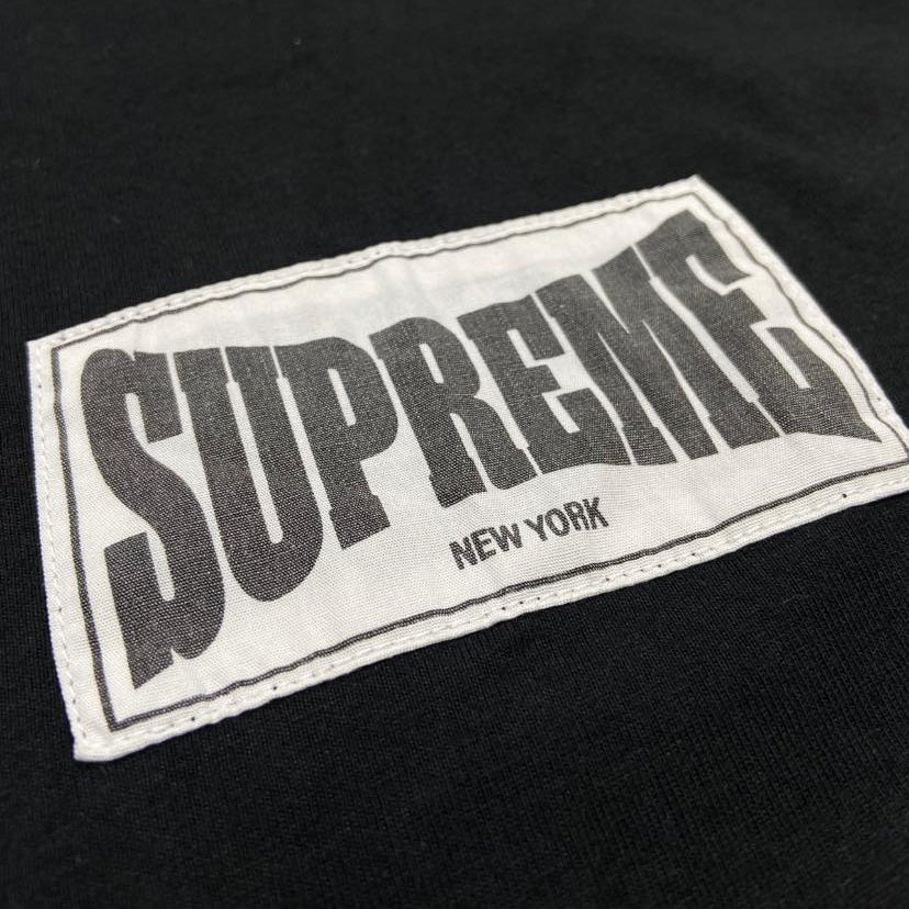 Supreme Woven Label L/S Black (Display Item)