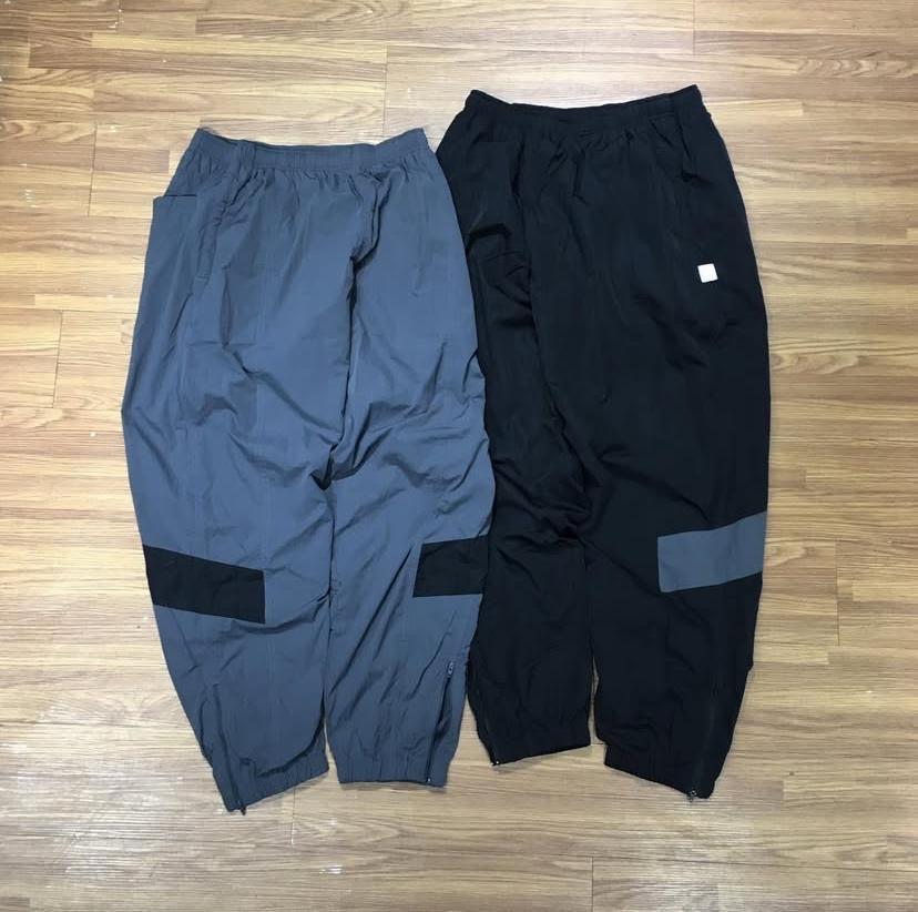 Pin Sktbs 22SS Zip Track Pant Black Grey