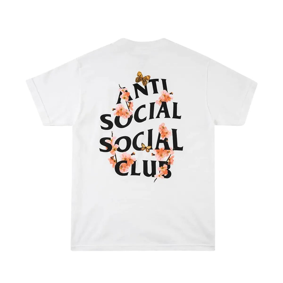 Anti Social Social Club ASSC x Kkoch Tee White 桃花