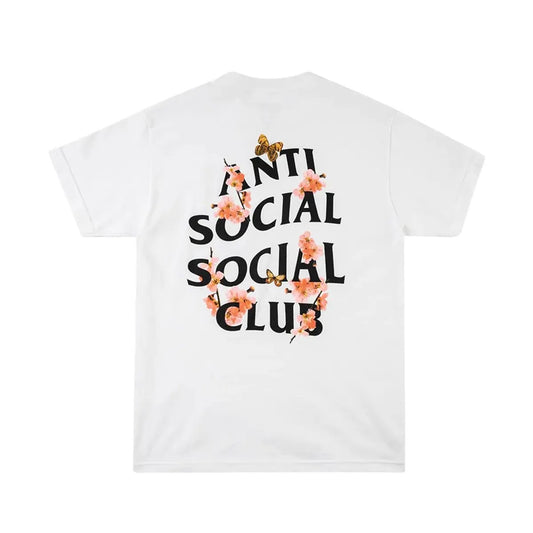 Anti Social Social Club ASSC Kkoch Tee White (Made In USA) 桃花