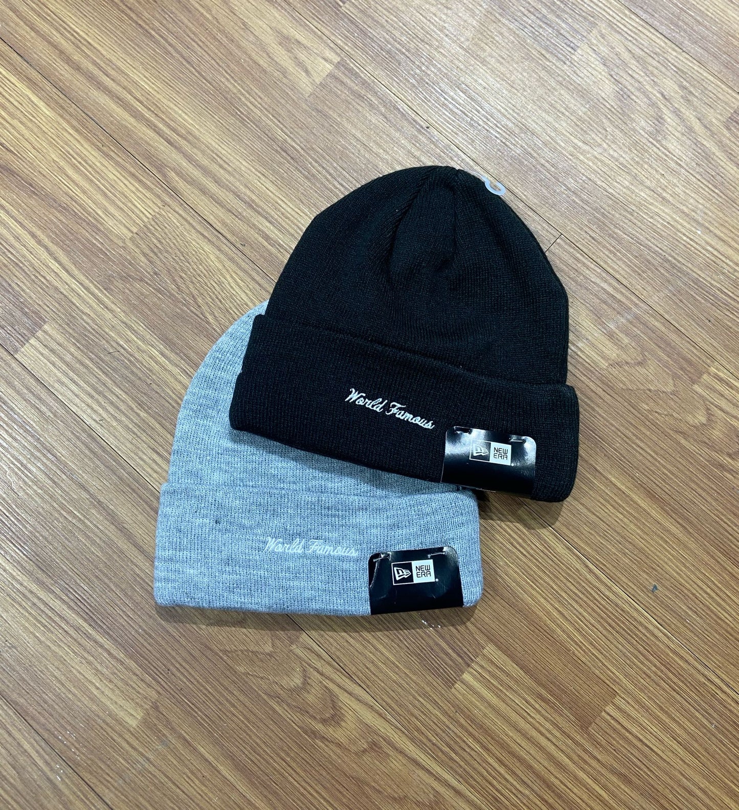 Supreme x New Era Box Logo Beanie Black Grey