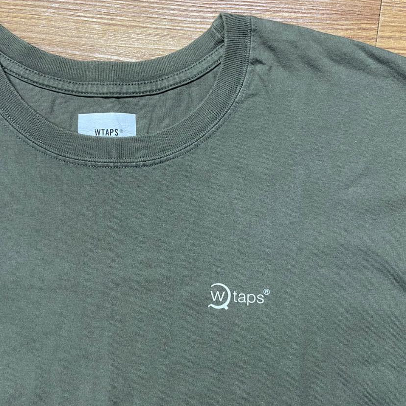 WTAPS AXE OG SS / COTTON. TEE (Made in Japan) Olive Drab (Display Item)