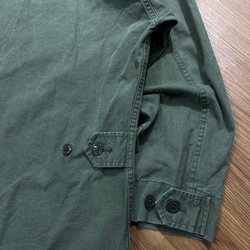 WTAPS SCOUT LS SHIRT / COTTON. OXFORD. (Made in Japan) Olive Drab
