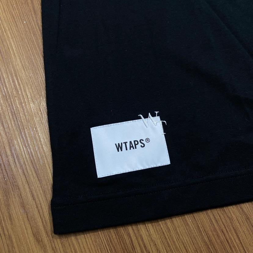 WTAPS AII SS TEE / COTTON. LEAGUE (Made in Japan) Black