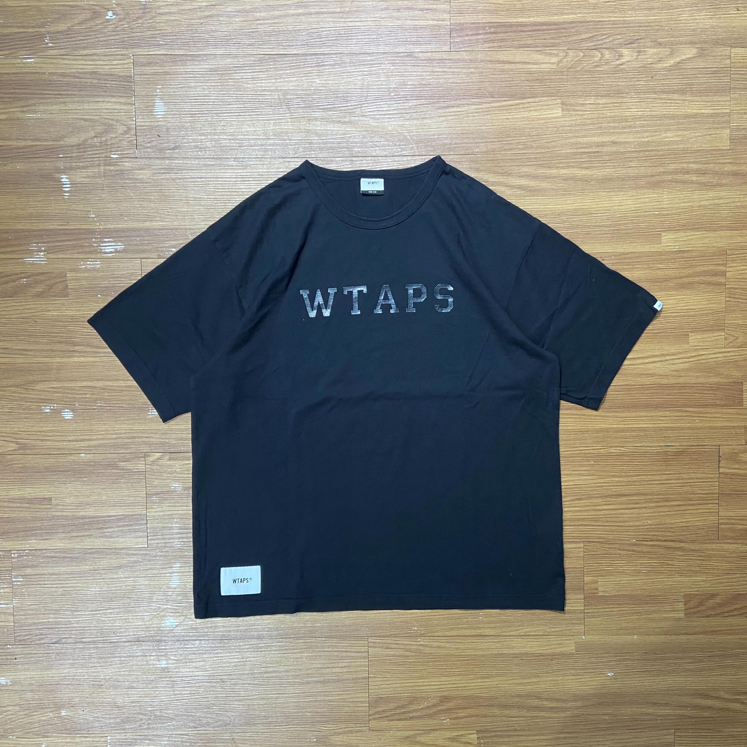 WTAPS WTVUA 半袖Tシャツ 黒 L 21AW WTAPS SCREEN SERIES WTVUA T