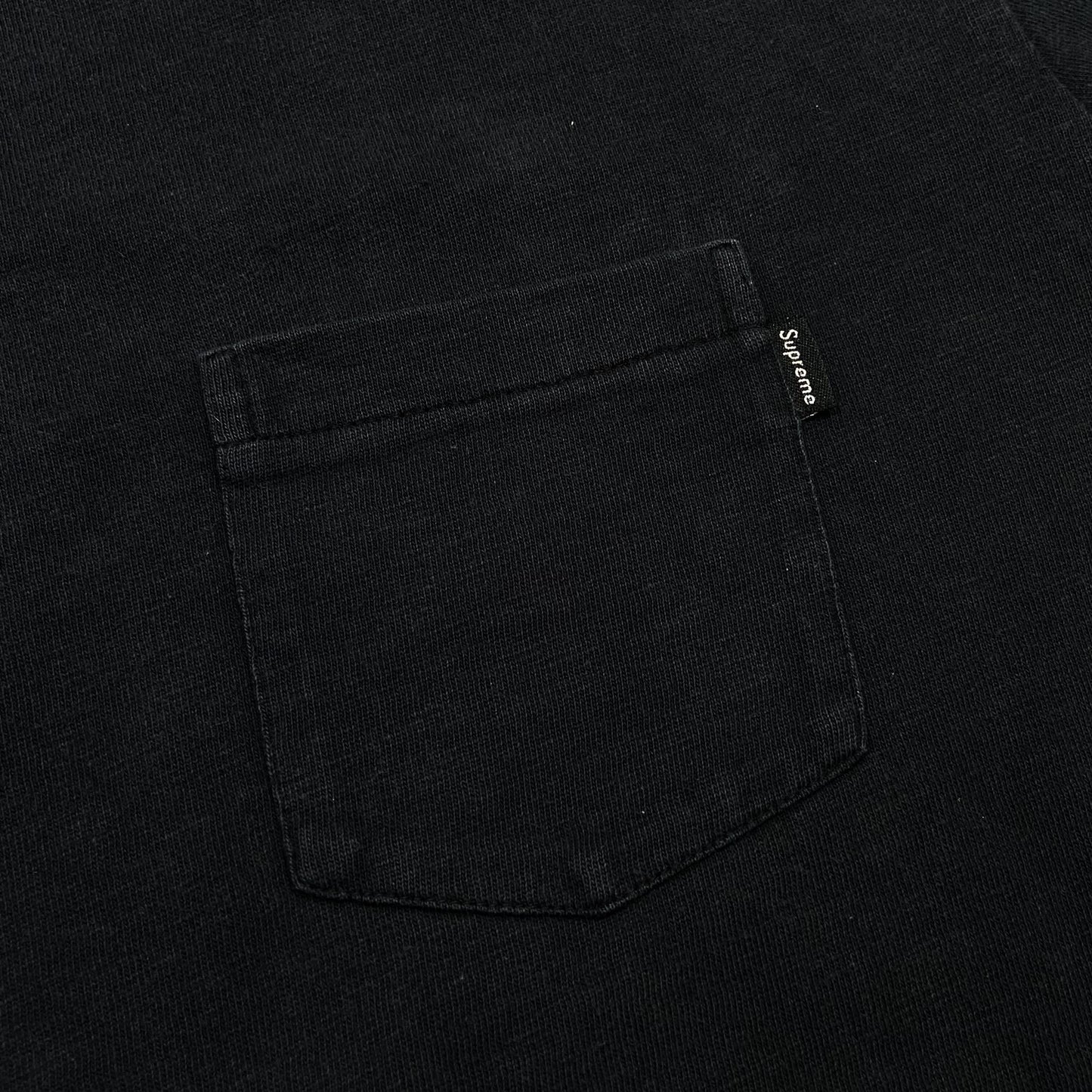 Supreme Pocket LS Tee Black (Used)