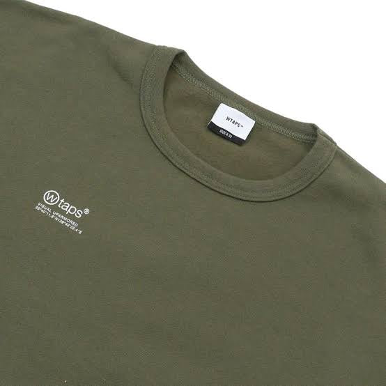 Wtaps OG Crewneck Olive 212ATDT-CP02S
