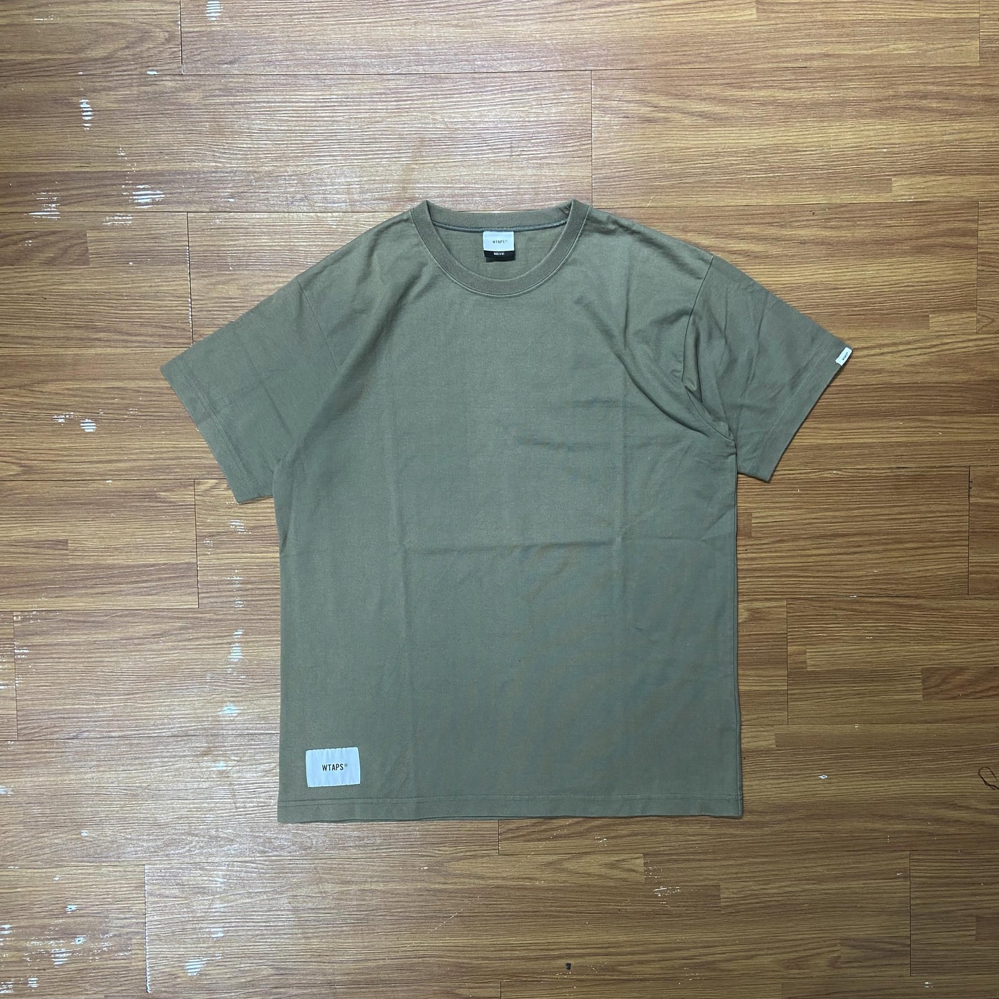 WTAPS GPS DESIGN SS 05 / TEE. COPO (Made in Japan) Olive Drab (Display Item)