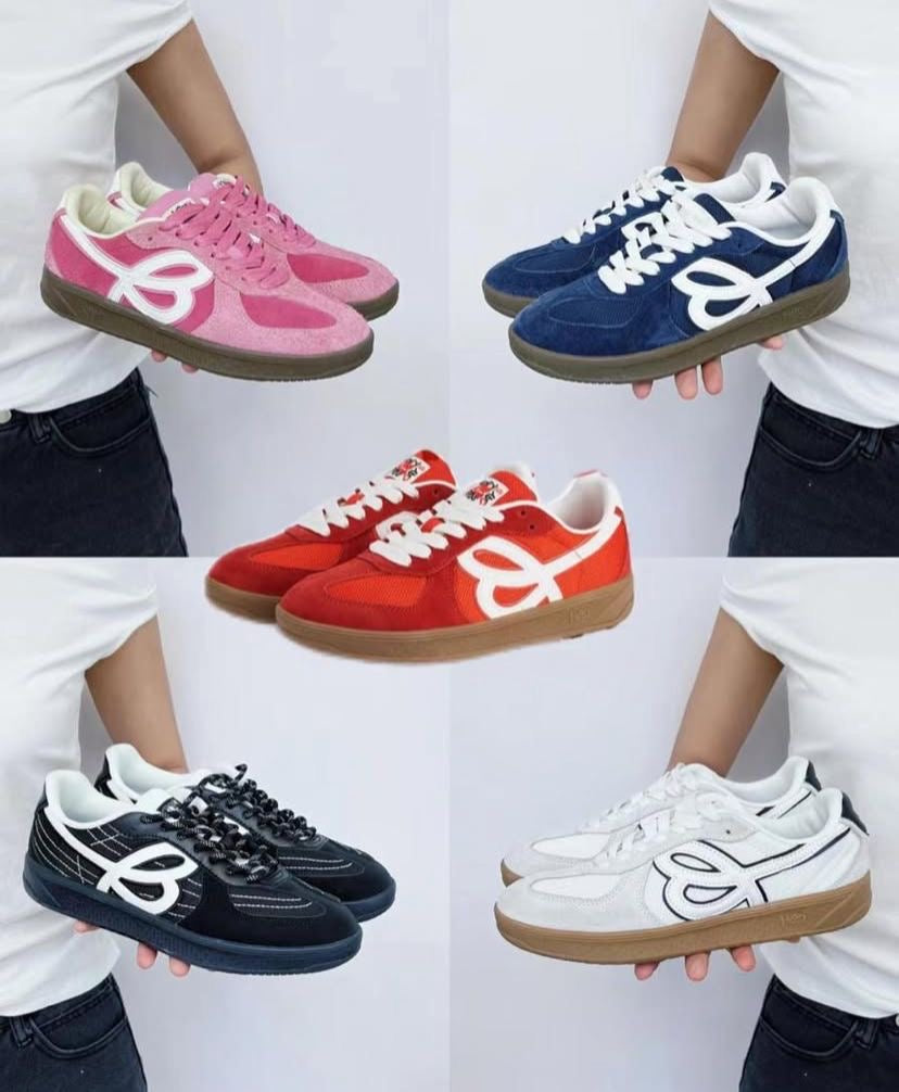 Preorder 預訂 HBD x We Flower 小花德訓鞋 German Trainer Navy Pink Red White Black