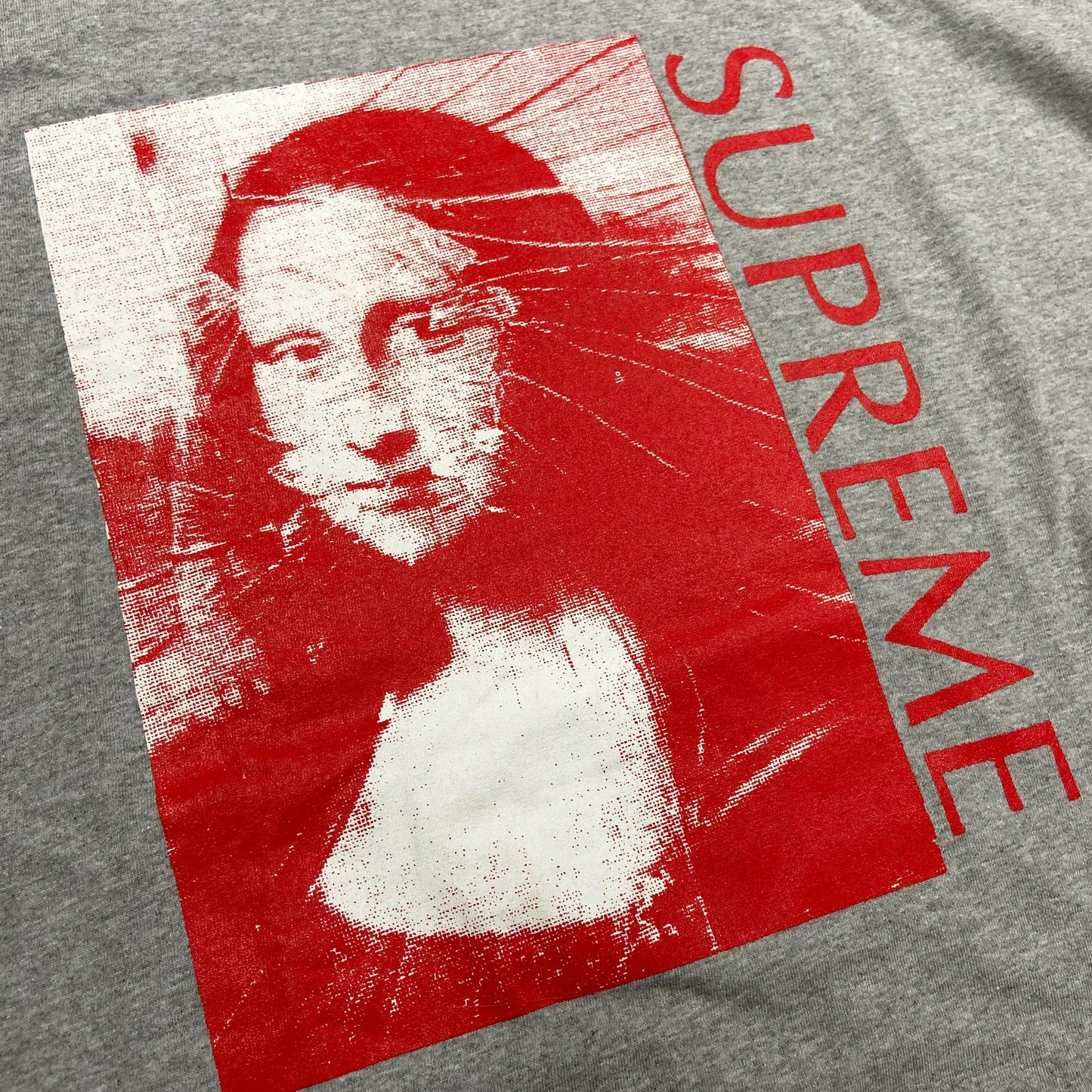 Supreme Mona Lisa Tee Grey