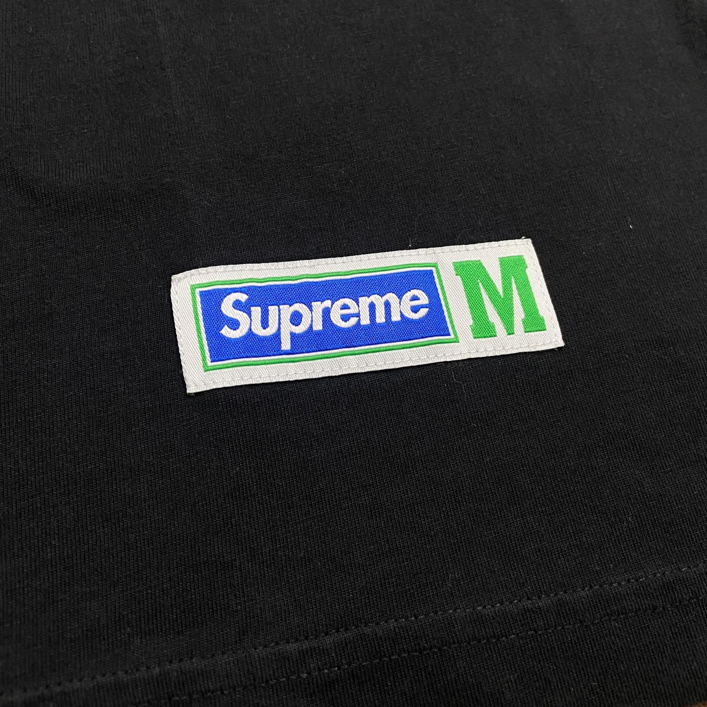 Supreme Athletic Label Tee Black (Display Item)