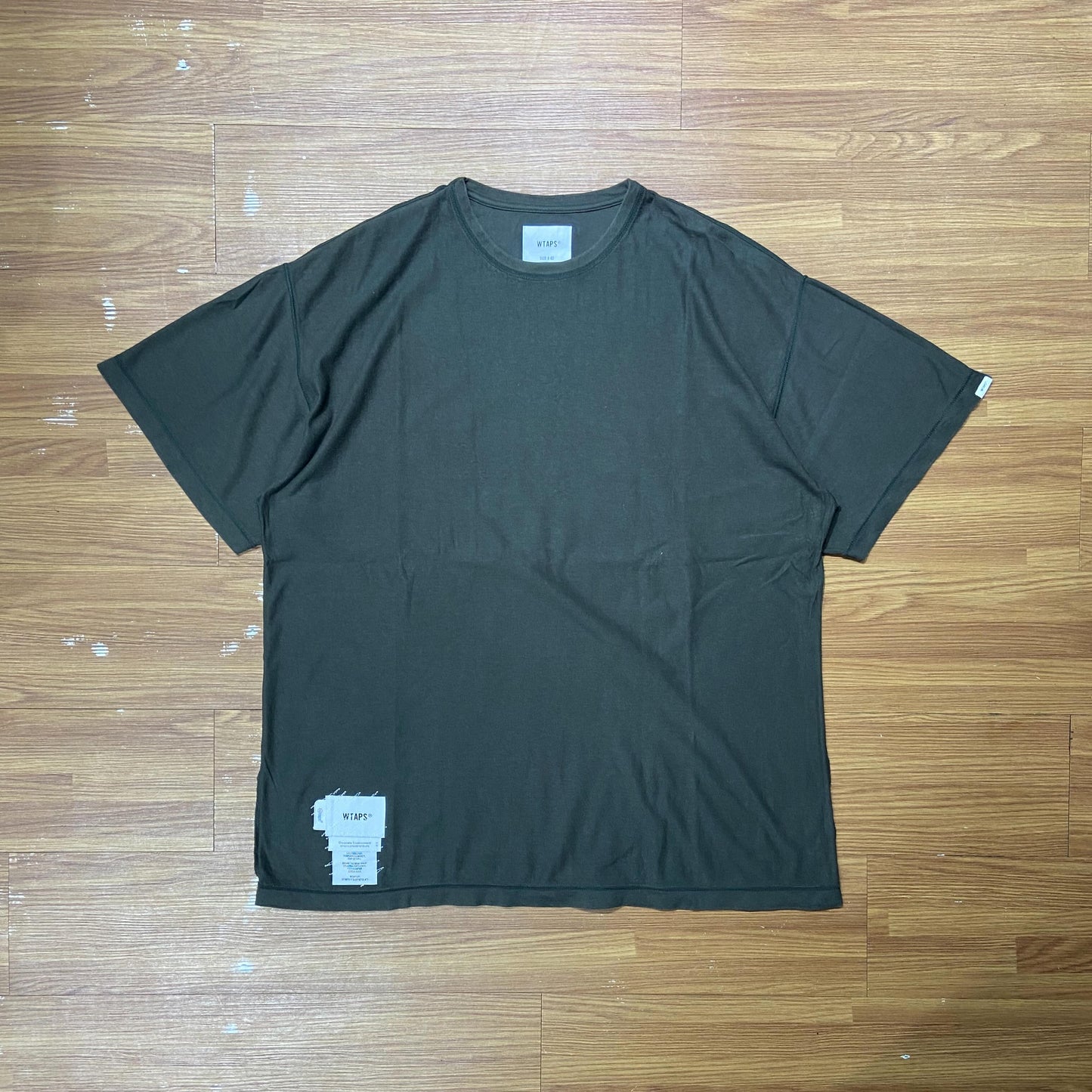 WTAPS CROSS SS / TEE. COPO. (Made in Japan) Olive Drab (Used)