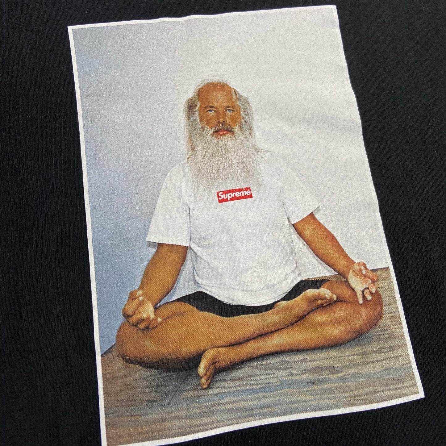 Supreme Rick Rubin Photo Tee Black (Display Item)