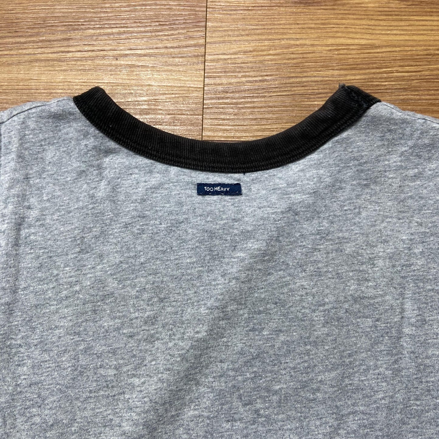 Nautica JP “Too Heavy” Reversible Tee SS Grey x Black (Used)