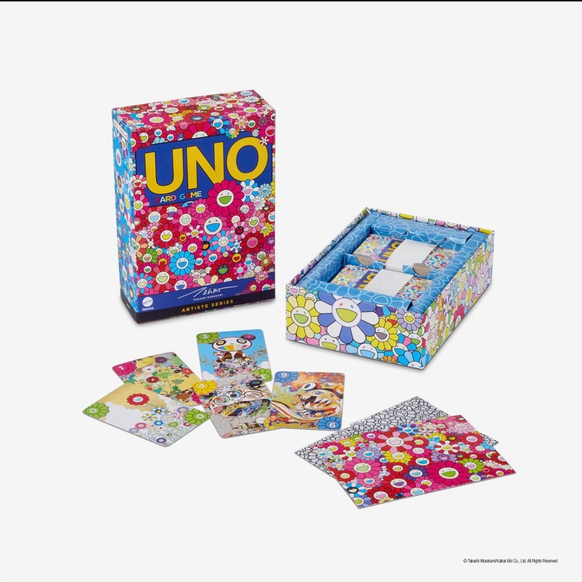 Takashi Murakami 村上隆花花 UNO 限定卡牌套組