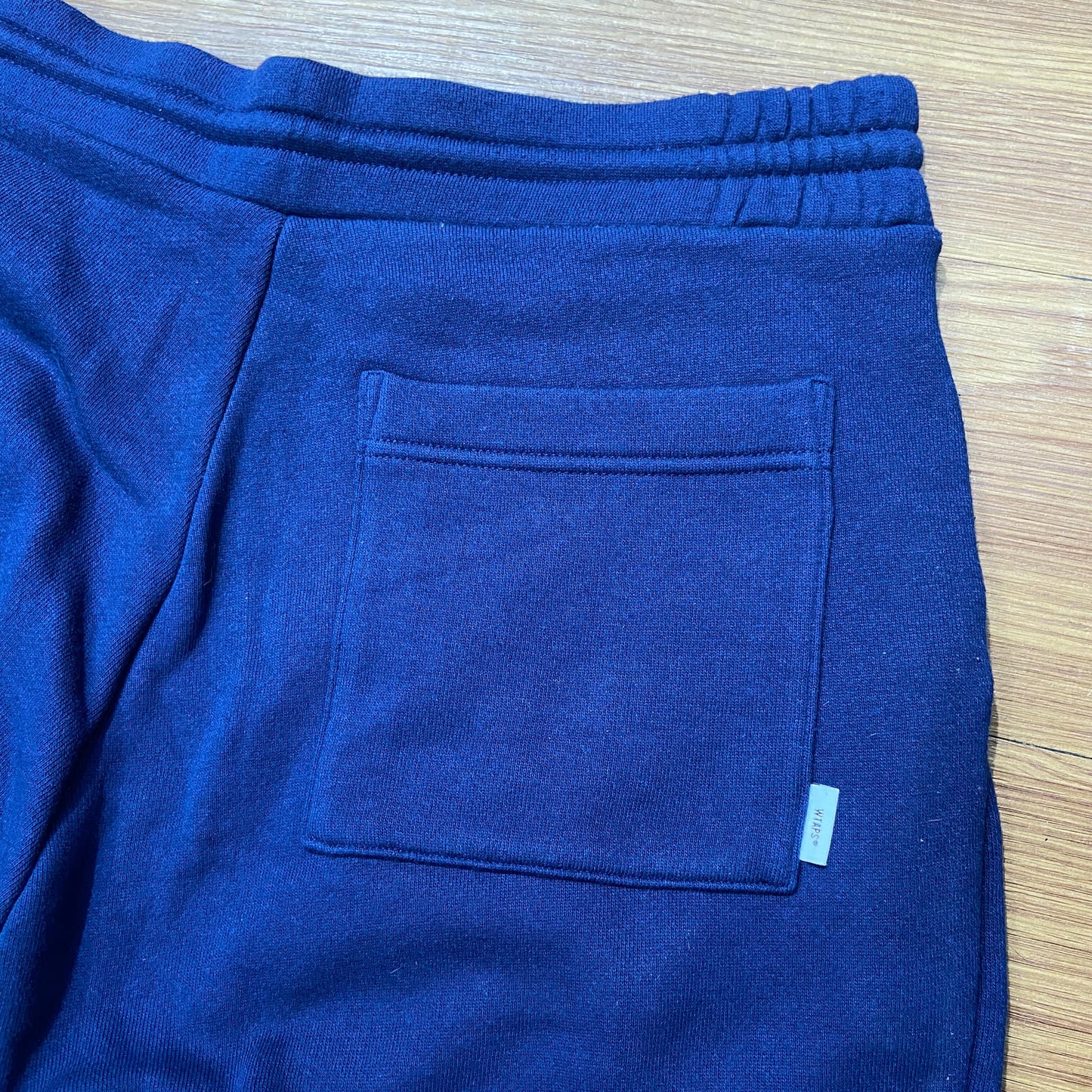 WTAPS STENCIL TROUSERS / COPO. SWEAT (Made in Japan) Navy (Display Item)