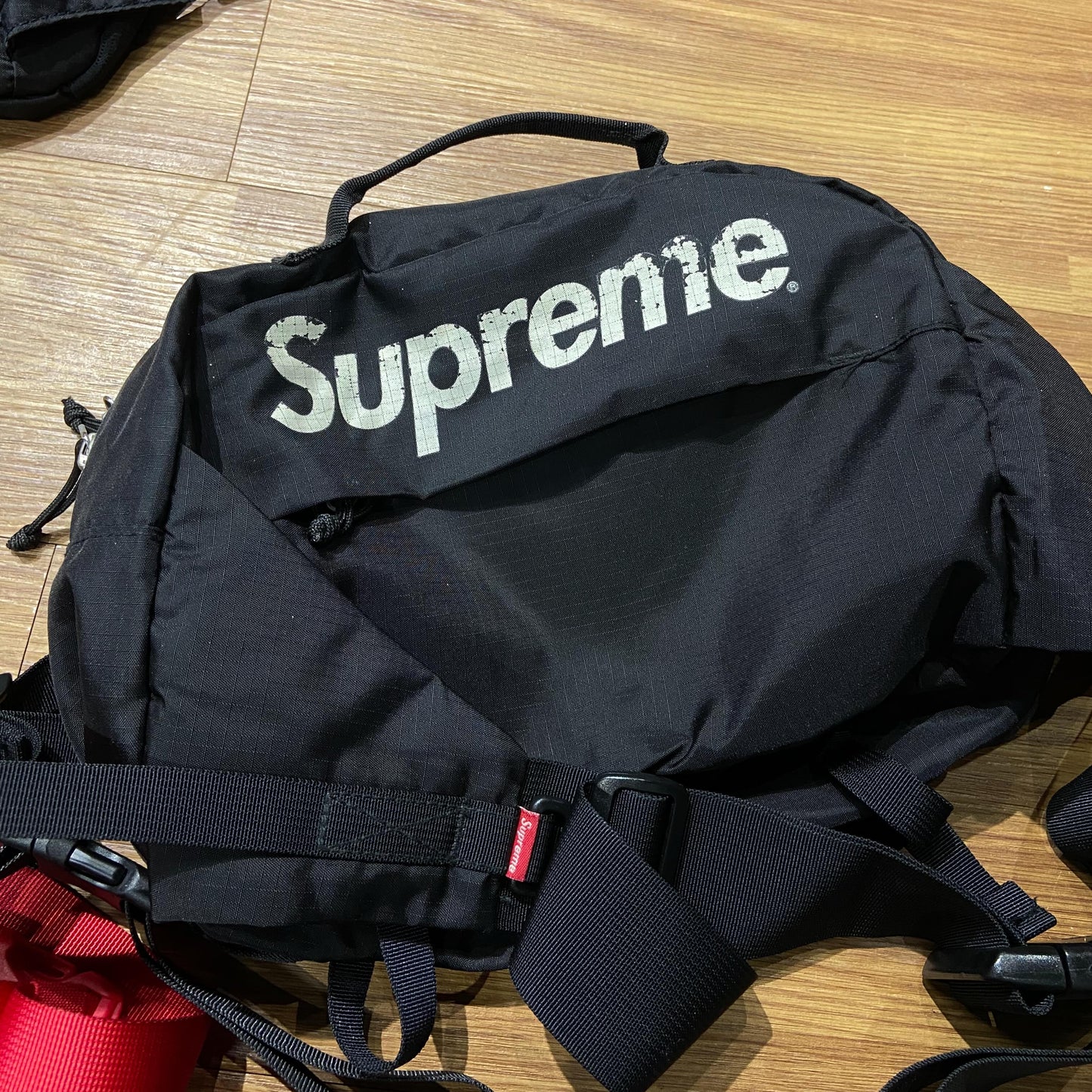 Supreme SS16 Waist Bag Black / FW18 Shoulder Bag Black (Used)
