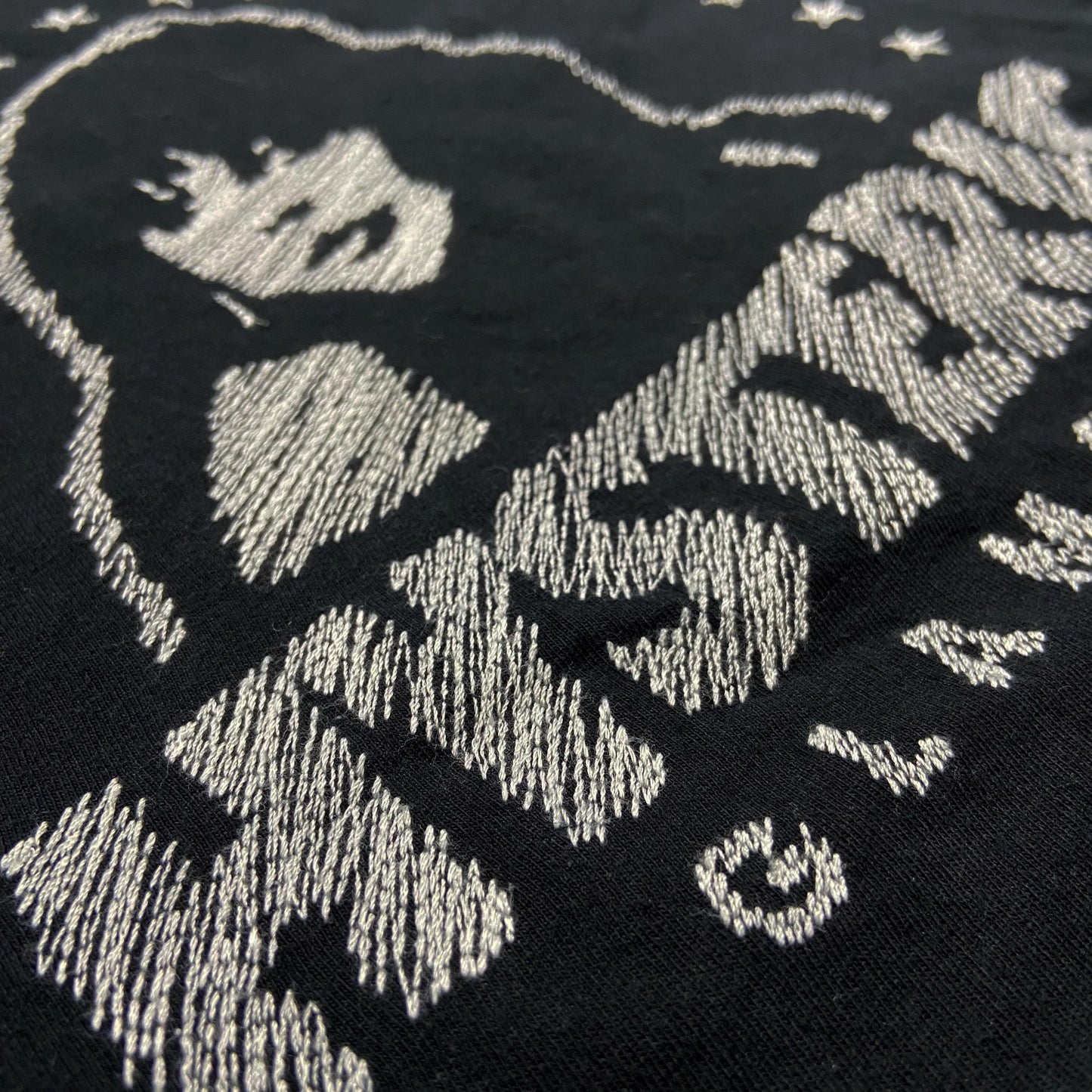 Hysteric Glamour Star Circle Tee (Made in Japan) Black (Used)