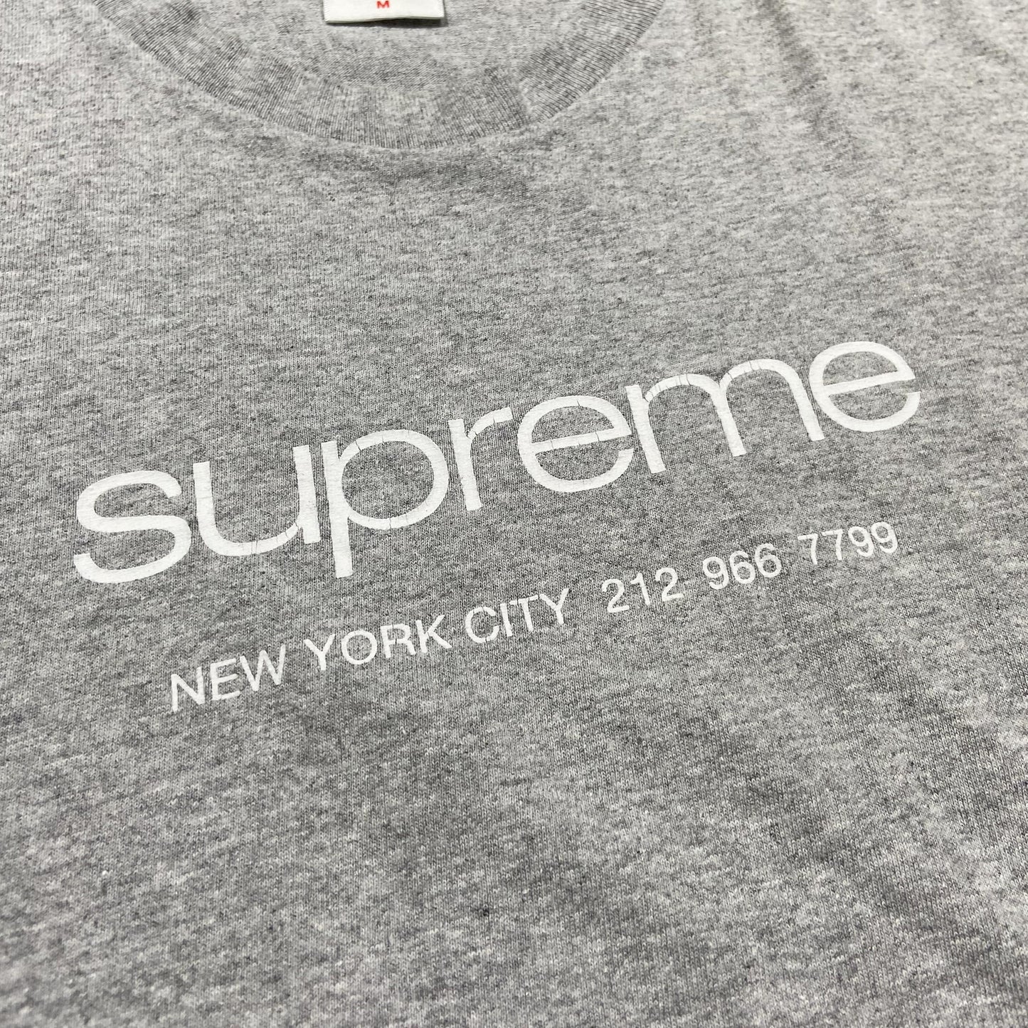 Supreme The Shop Tee (Made in USA) Grey (Used)
