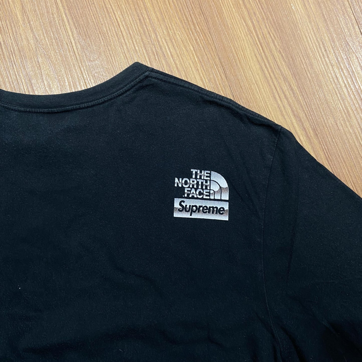Supreme x The North Face Logo Tee Black (Used)