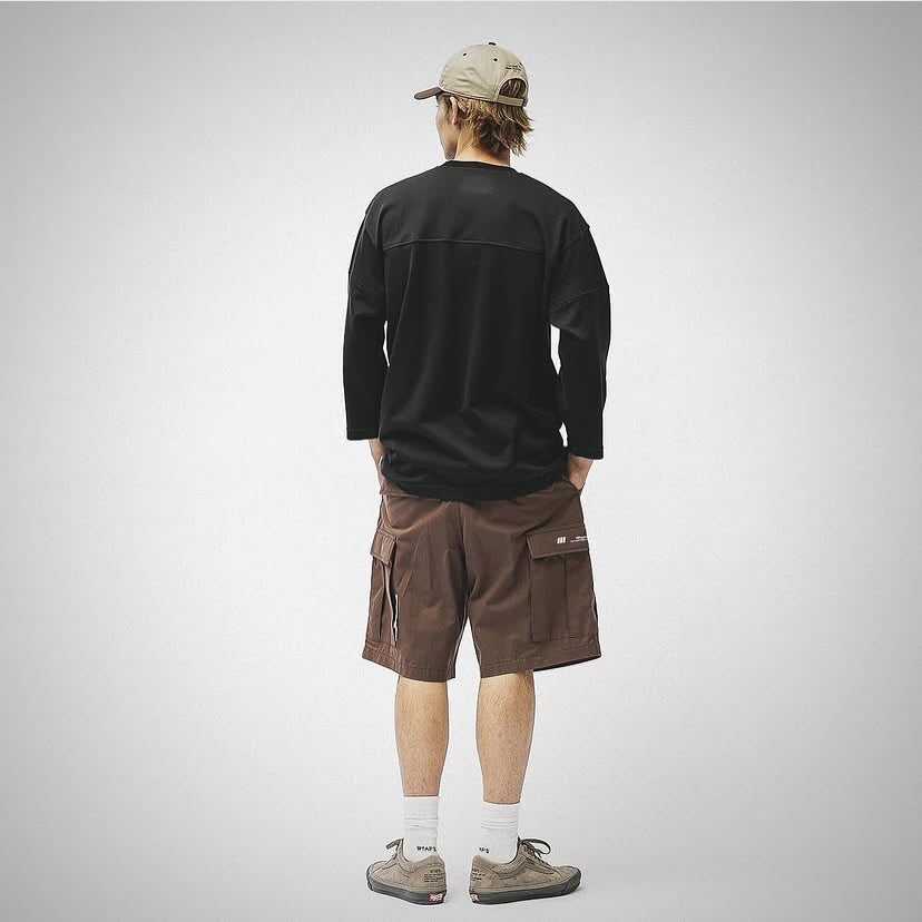 WTAPS MILS9601 JUNGLE SHORTS / COTTON. RIPSTOP IDENTITY (Made in Japan) Brown (Display Item)