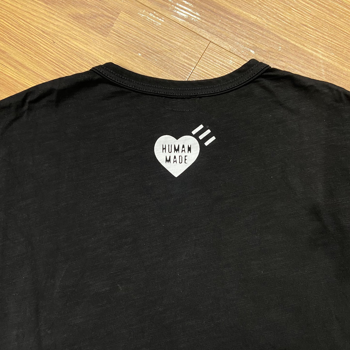 Human Made Bear Tee SS Black (Display Item)