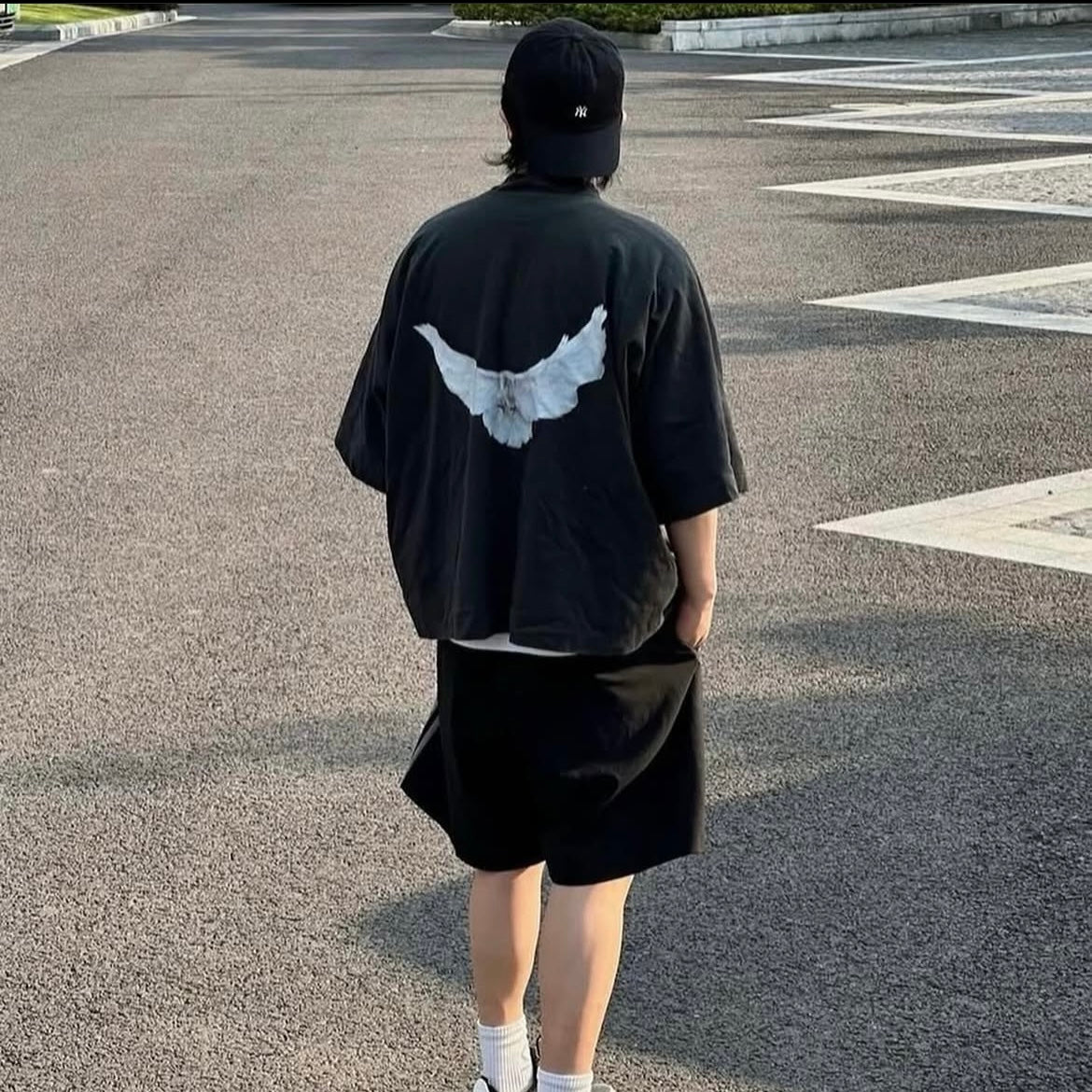 Preorder 預訂 Yeezy x Gap x Balengciaga Dove Tee Washed Black