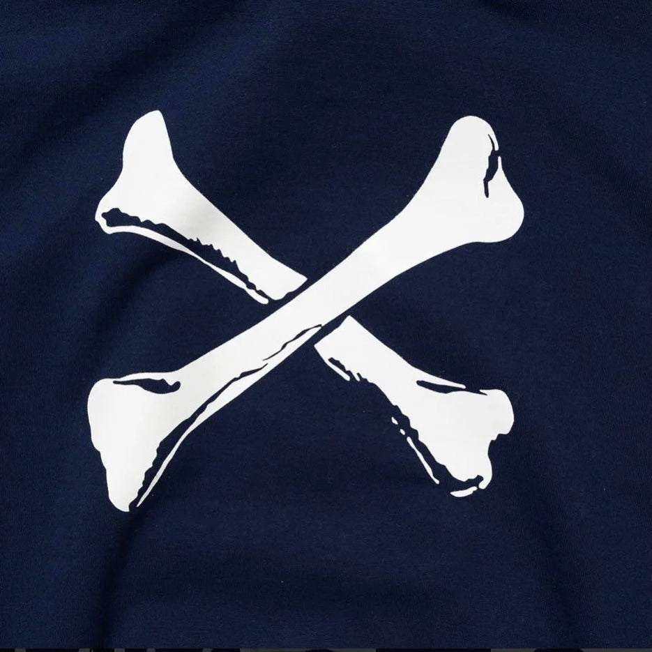 Wtaps Crossbones Hoodie Navy 222ATDT-HPM03S