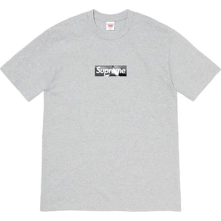 Supreme Emilio Pucci Box Logo Tee Grey/Black Grey/Blue