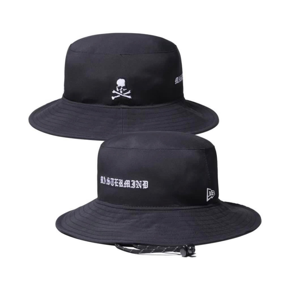 Mastermind Japan MMJ x New Era 2021SS Gore-Tex Bucket Hat Black Mastermind World MMW Goretex GTX
