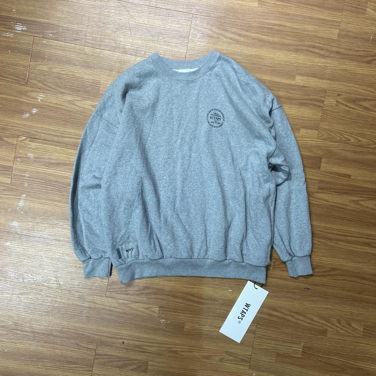 WTAPS INGREDIENTS / SWEATER. COTTON (Made in Japan) Grey