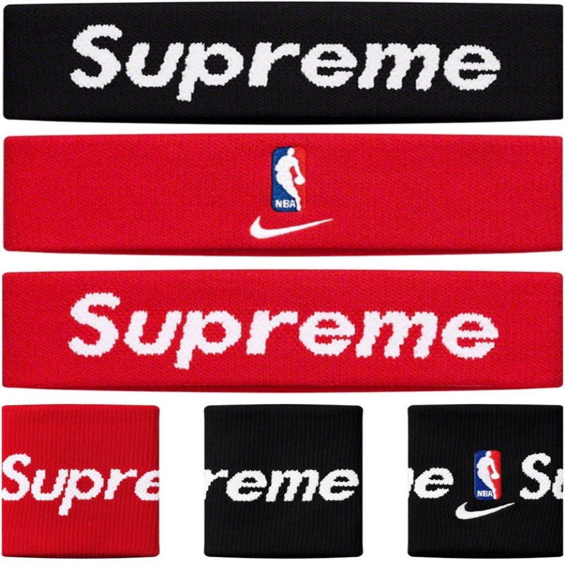 Supreme SS19 NBA x Nike Headband / Wristbands