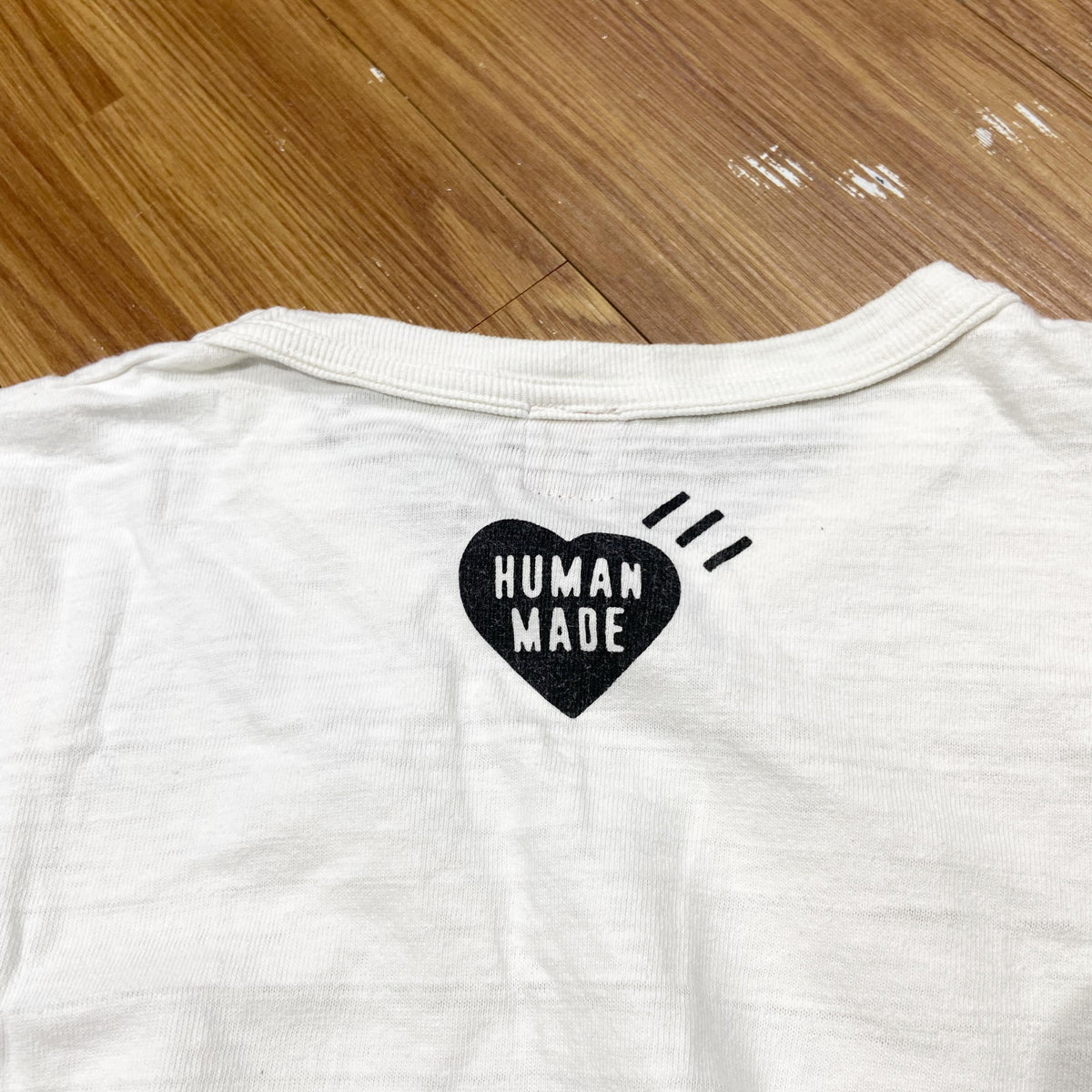 Human Made Duck Tee SS White (Display Item)