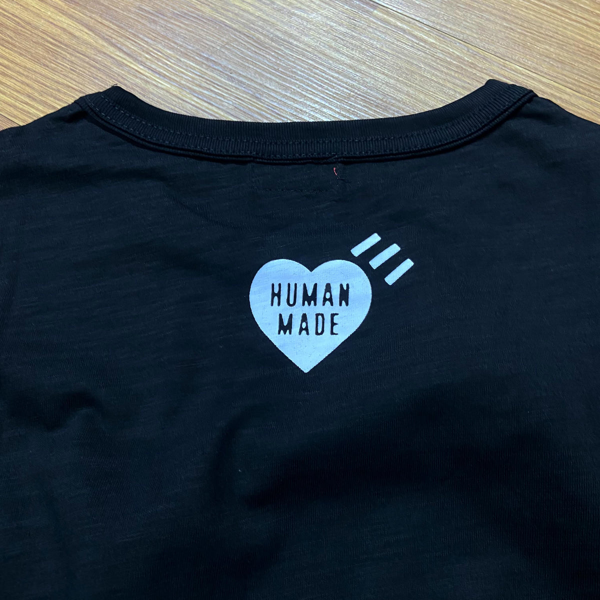 Human Made Tiger Tee SS Black (Display Item)