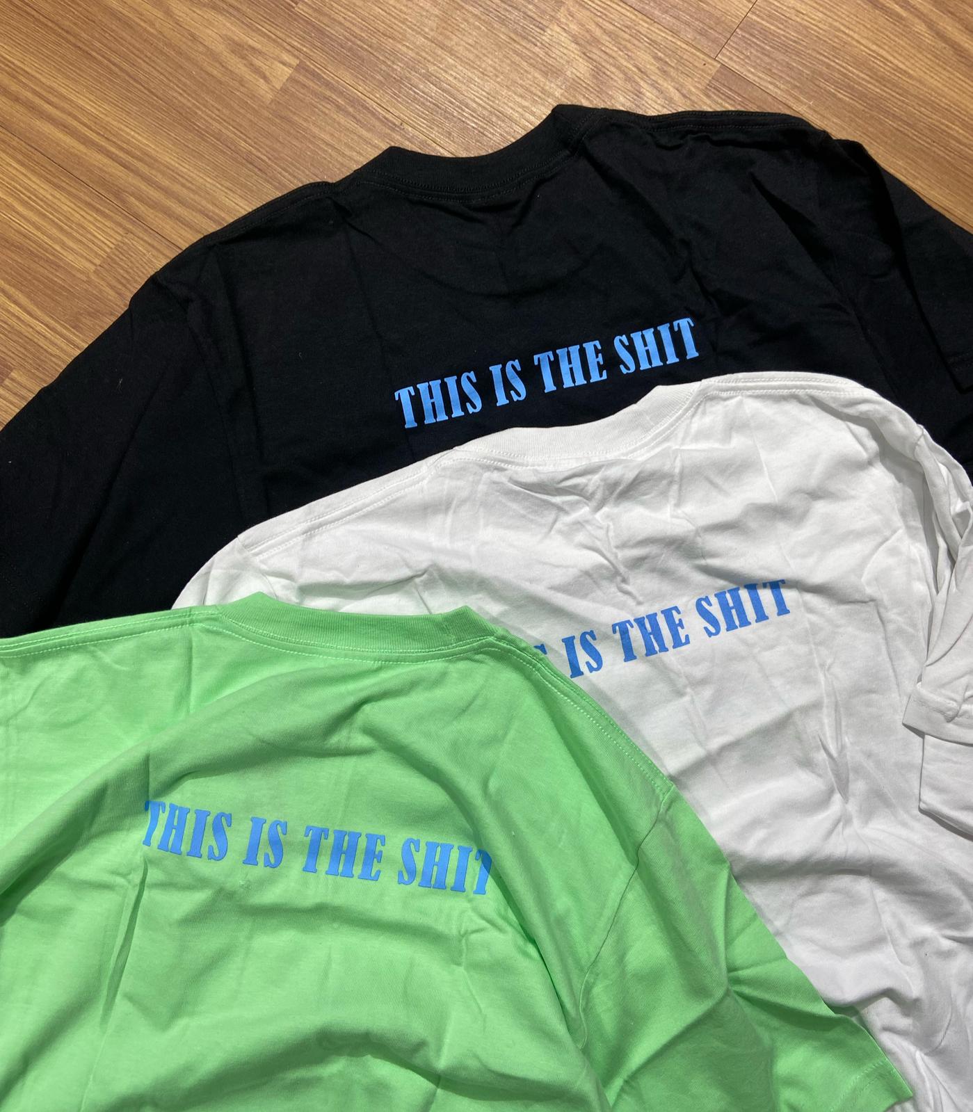 Supreme The Shit Tee Black White Mint