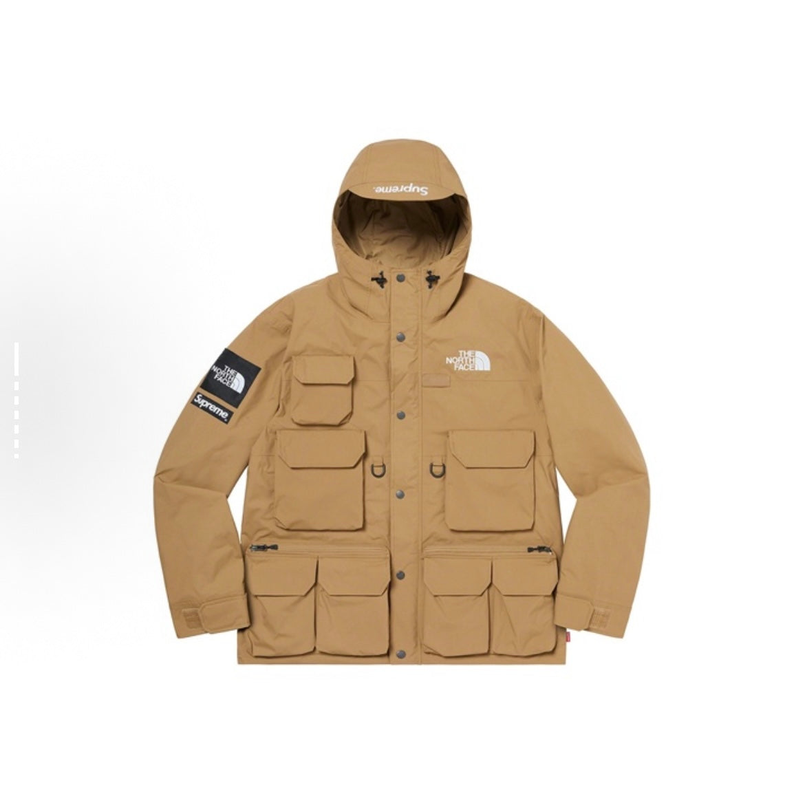 Supreme x The North Face TNF SS20 Cargo Jacket Gold Tan 卡其色