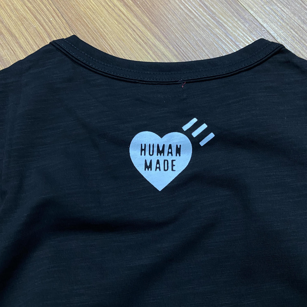 Human Made Polar Bear Ski Tee SS Black (Display Item)