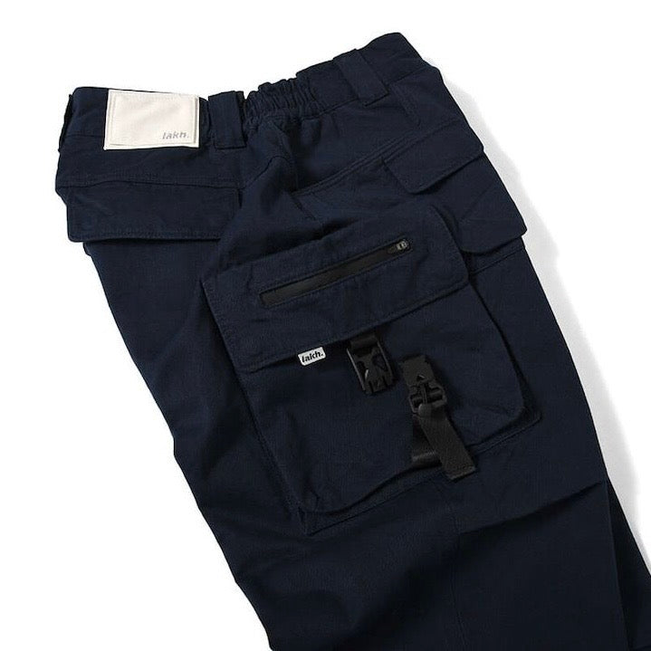LAKH Supply 10 Pockets Cargo Pants Redline Navy TPC-RLNV