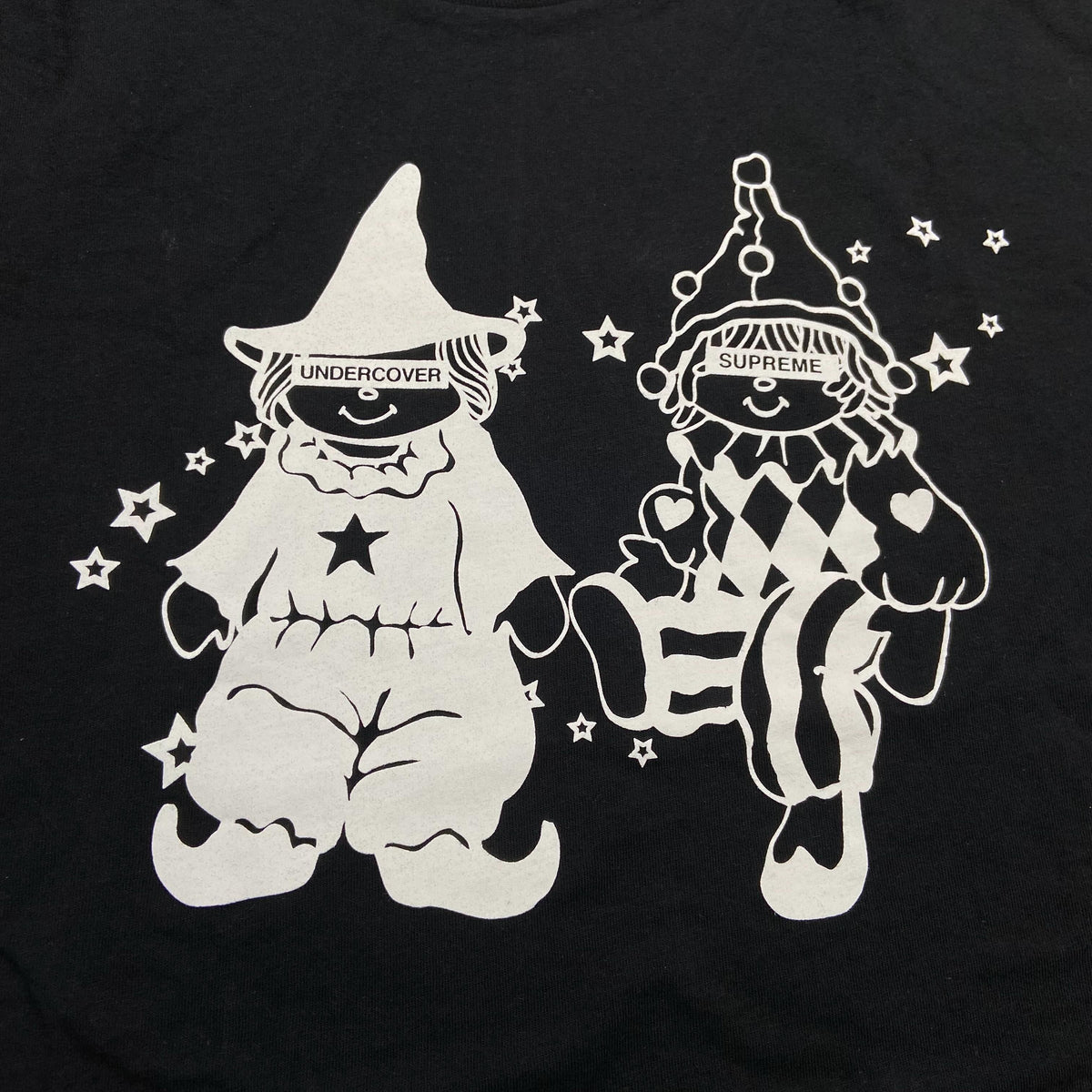 Supreme x UNDERCOVER Dolls 雙子星 Tee Black (Display Item)