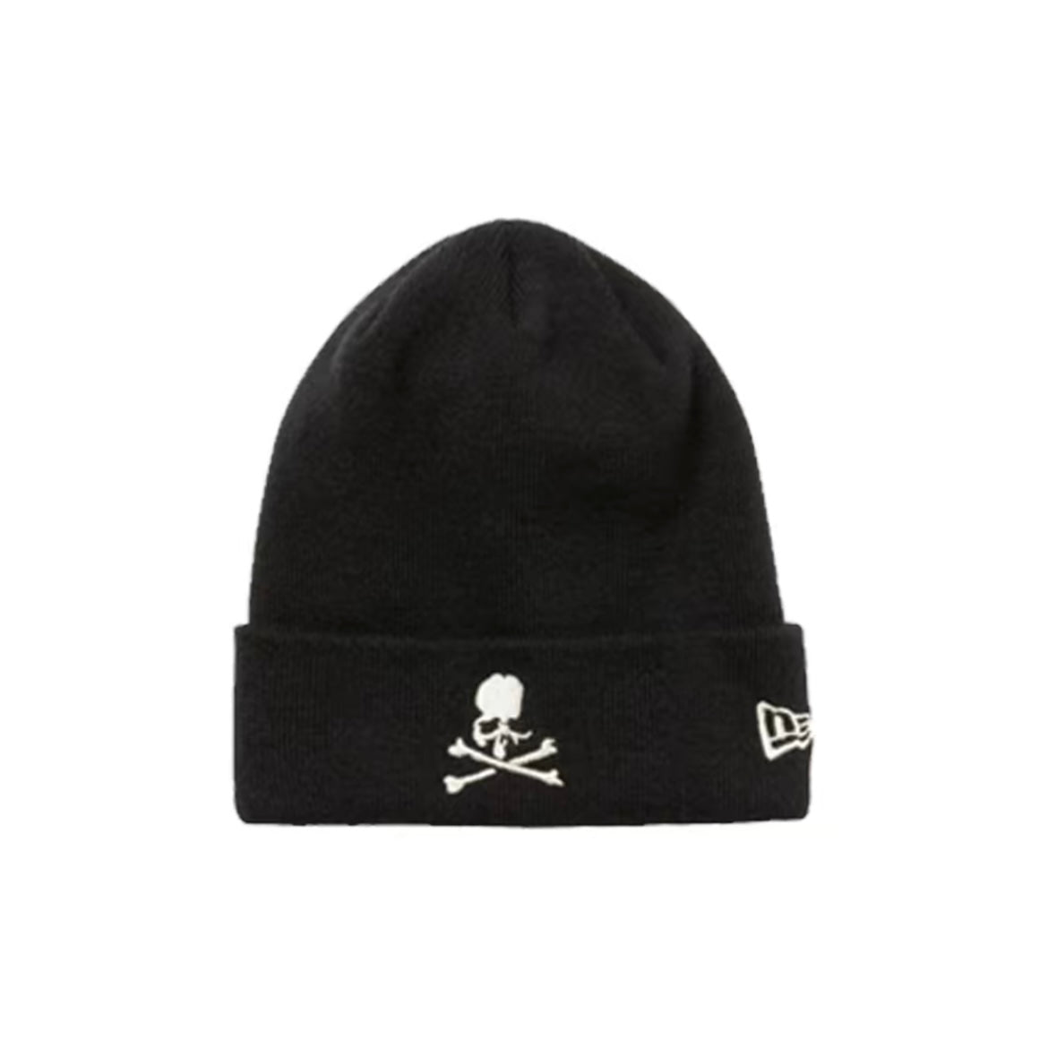 Mastermind World MMW x New Era Cuff Knit Golf SS24 Beanie Black MMJ Mastermind Japan