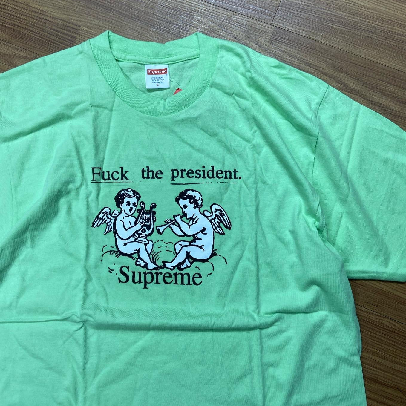 Supreme FTP Tee Light Green
