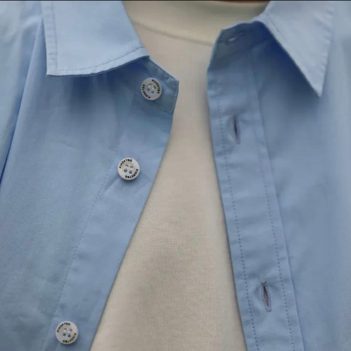 Pin Sktbs Basic Logo Broad Shirt LS