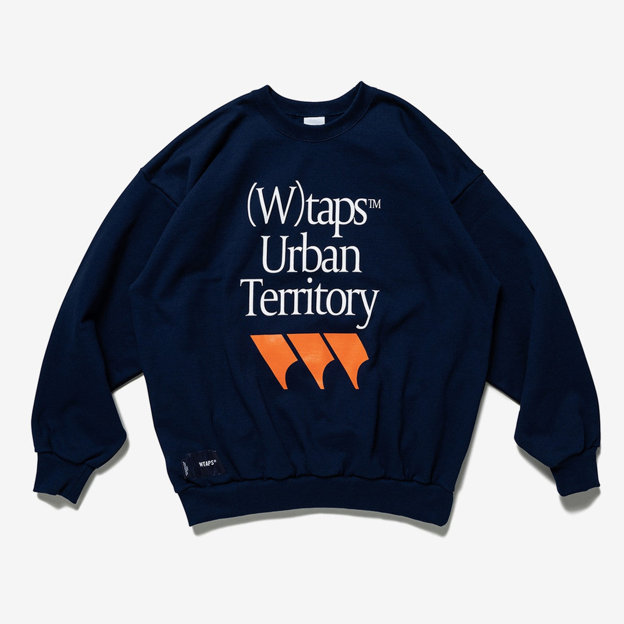 Wtaps :///:/ Crewneck Navy 222ATDT-CPM01S