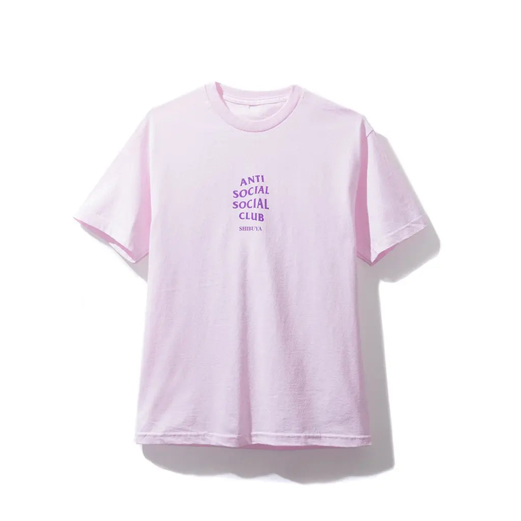 Anti Social Social Club ASSC Shibuya City Tee Pink